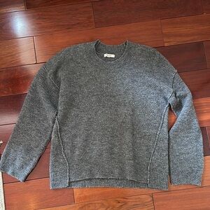 Madewell Women’s Thick Gray Sweater